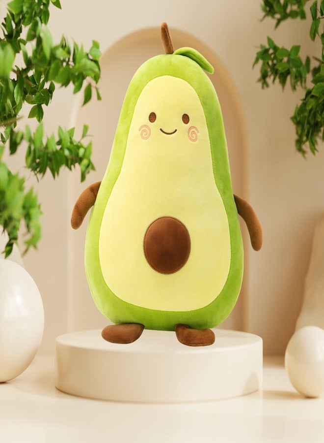 Fun4you Avocado Soft Pillow Toy | Cute Plush Cushion Toy for Kids & Adults | Cuddly Fruit Shaped Soft Toy | Washable Hugging Pillow for Bedroom Sofa Decor & Birthday Gift - Image 2